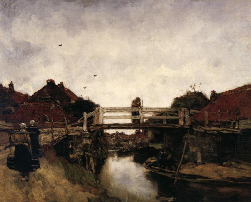 The Bridge, Jacobus Hendrikus Maris